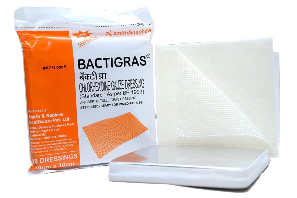 Bactigras Dressing 10cmx10cm – Philippine Medical Supplies